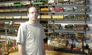 me and some of my toy trains